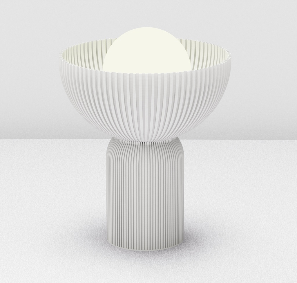 Lampe Perl Blanc