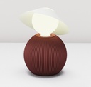 Lampe Dam Rouge